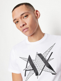 Футболка Armani Exchange модель 3LZTFD-ZJ8EZ-1100 Футболка Armani Exchange модель 3LZTFD-ZJ8EZ-1100 Фото