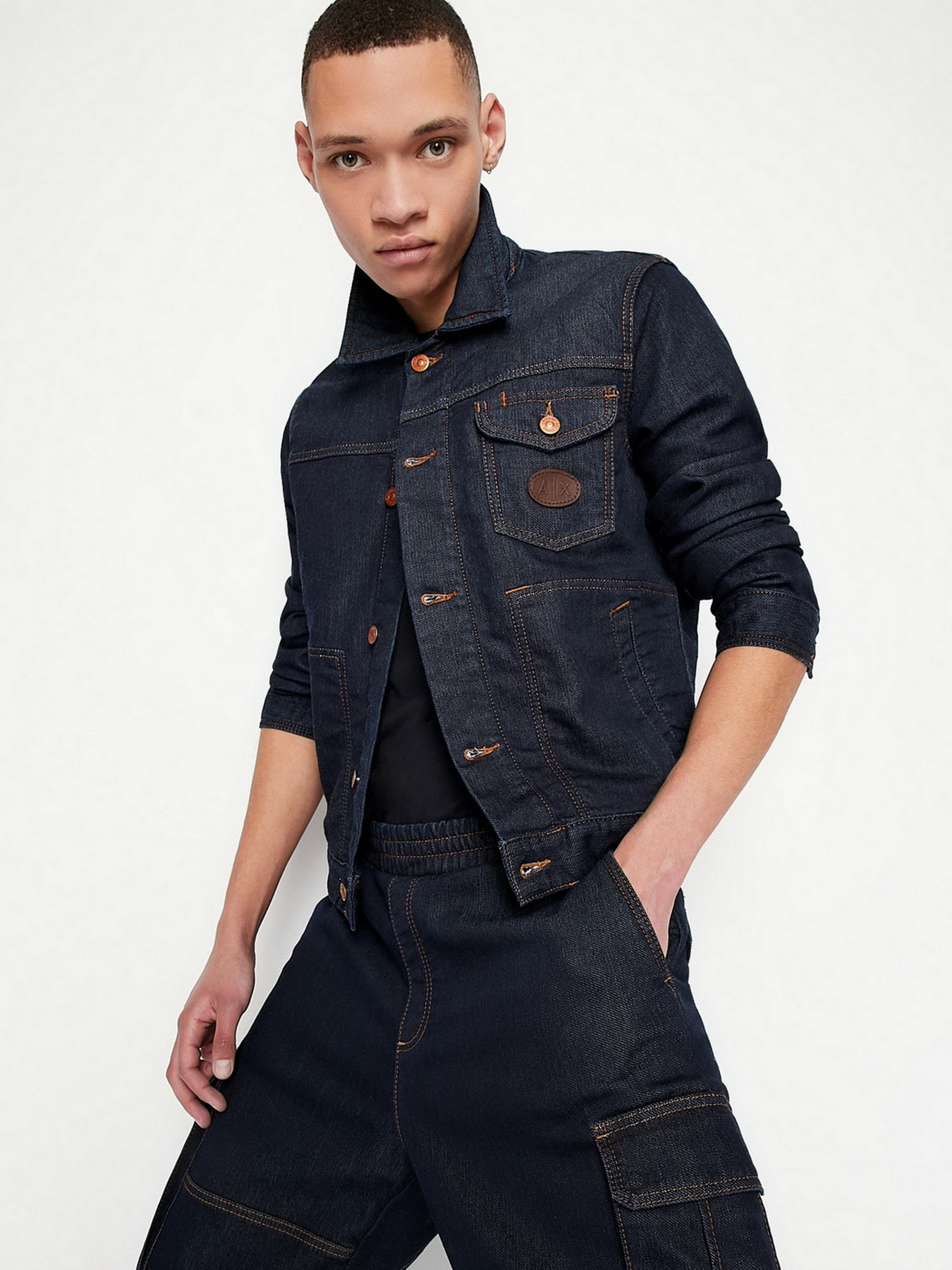 Джинсова куртка Armani Exchange Модель 3LZBG9-ZBP6Z-1500 Фото