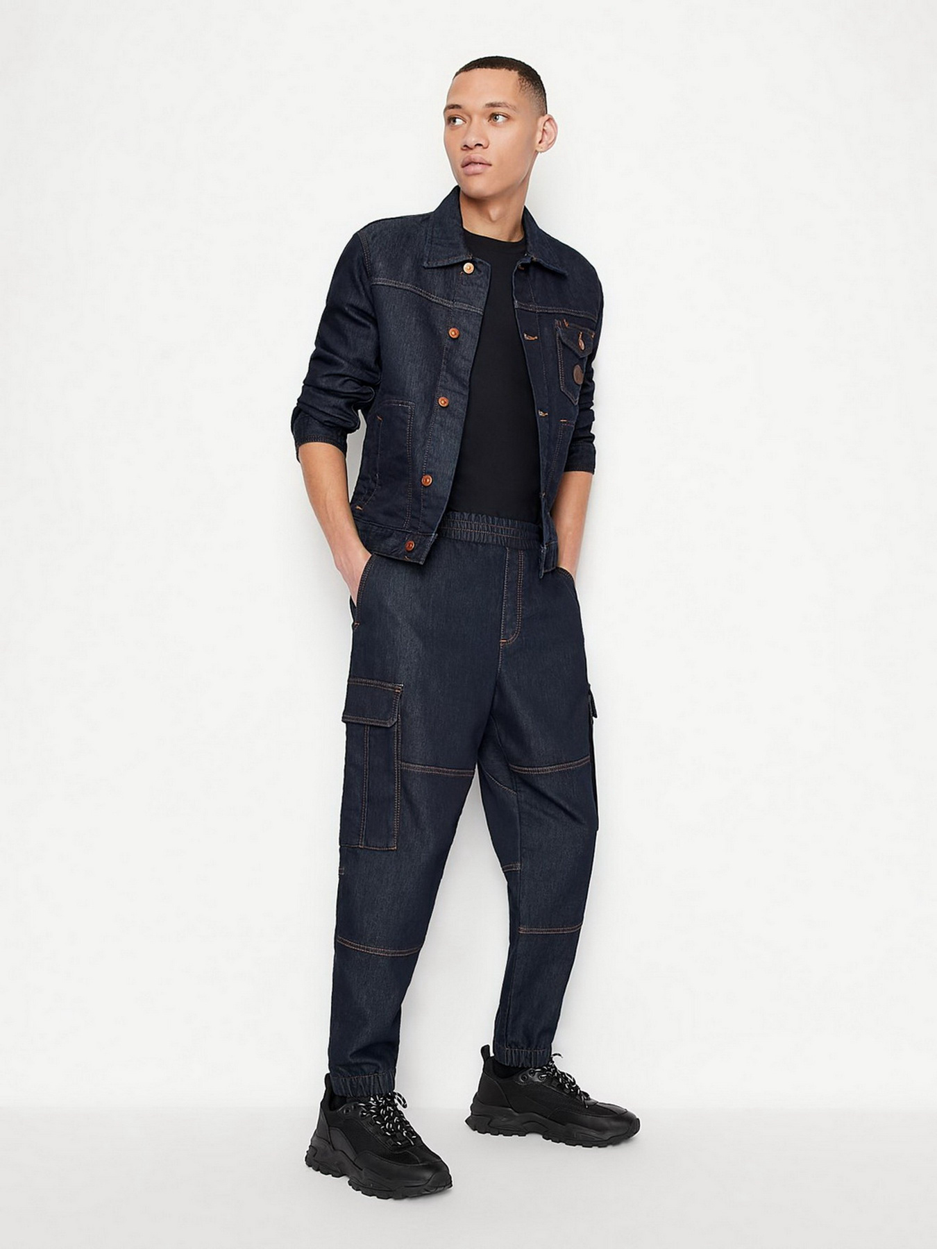 Джинсова куртка Armani Exchange модель 3LZBG9-ZBP6Z-1500 Фото