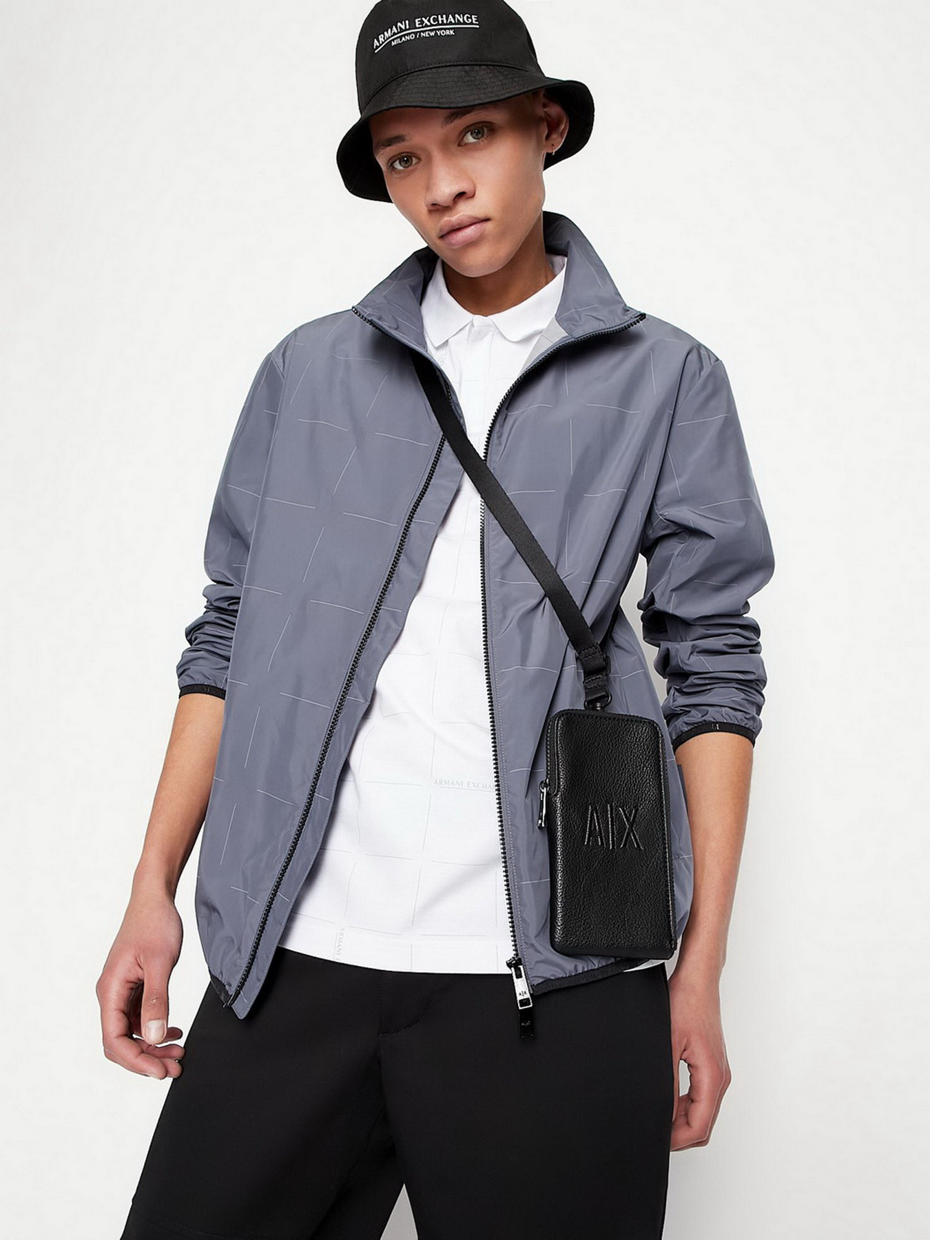 Поло Armani Exchange модель 3LZFAE-ZJ5XZ-01DD Фото