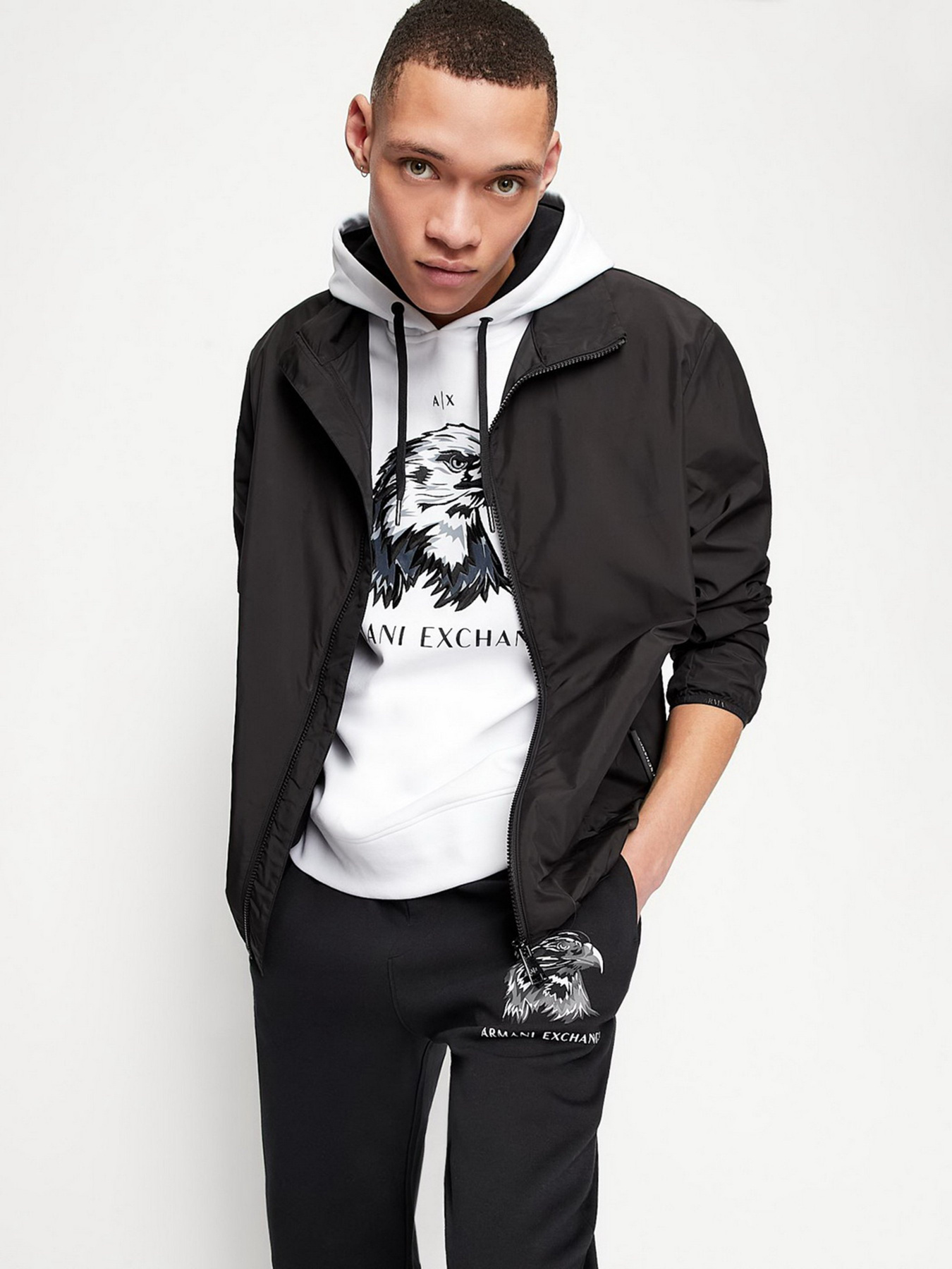 Штаны спортивные Armani Exchange модель 3LZPAQ-ZJ5UZ-1200 Штаны спортивные Armani Exchange модель 3LZPAQ-ZJ5UZ-1200 Фото