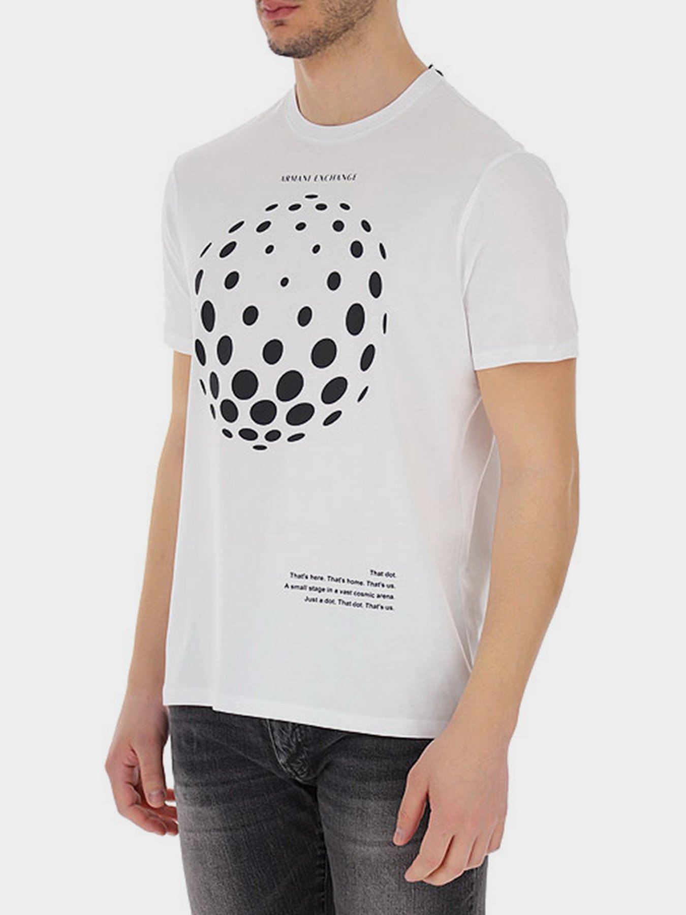 Футболка Armani Exchange модель 3LZTAD-ZJ6QZ-1100 Фото