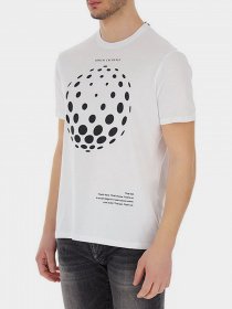 Футболка Armani Exchange модель 3LZTAD-ZJ6QZ-1100 Фото
