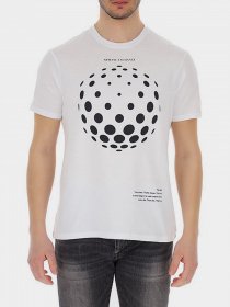 Футболка Armani Exchange модель 3LZTAD-ZJ6QZ-1100 Фото