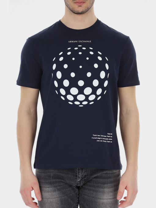 Футболка Armani Exchange модель 3LZTAD-ZJ6QZ-1510 Фото