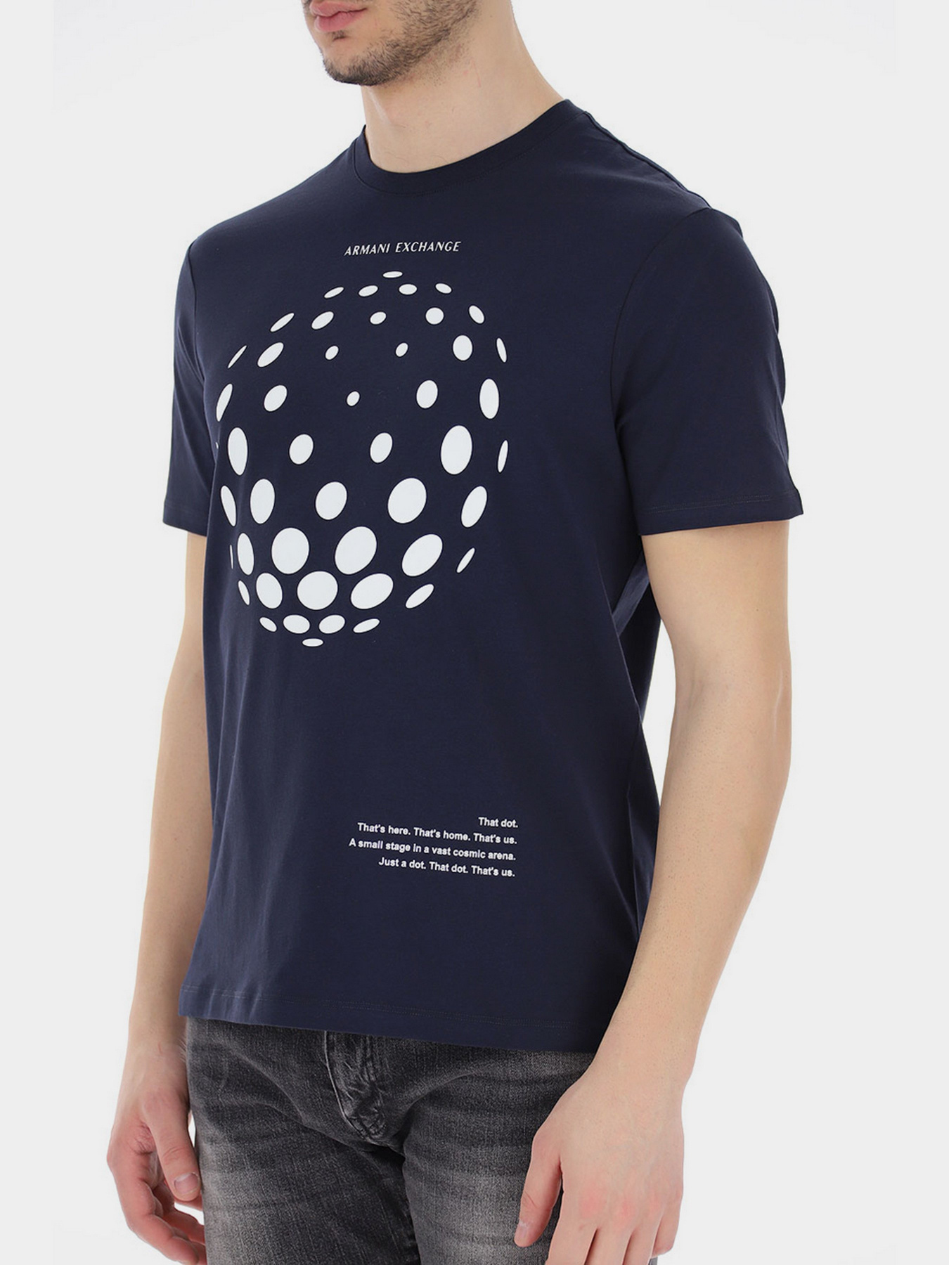 Футболка Armani Exchange модель 3LZTAD-ZJ6QZ-1510 Фото