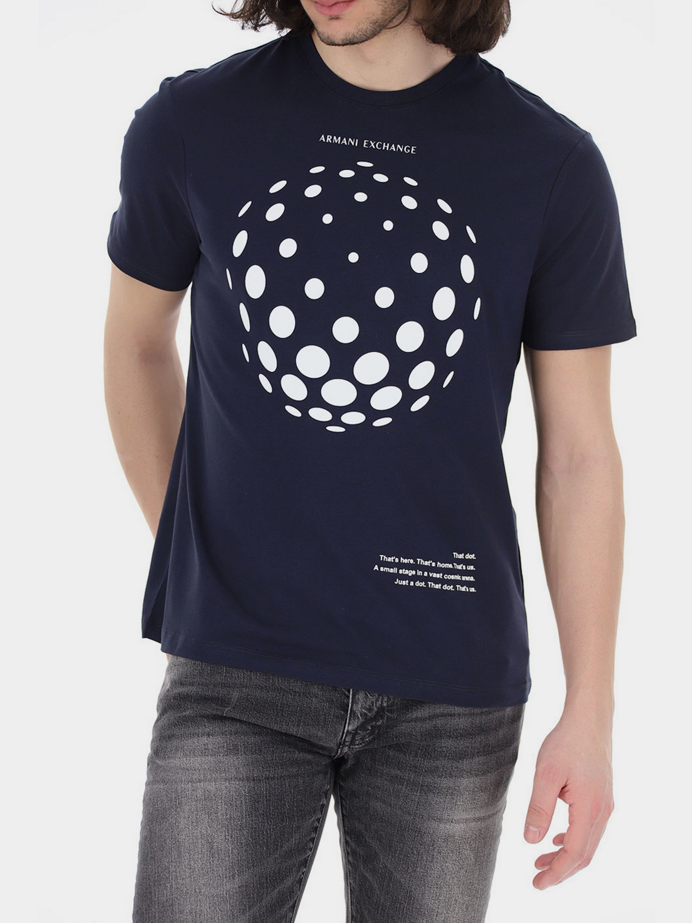 Футболка Armani Exchange модель 3LZTAD-ZJ6QZ-1510 Фото
