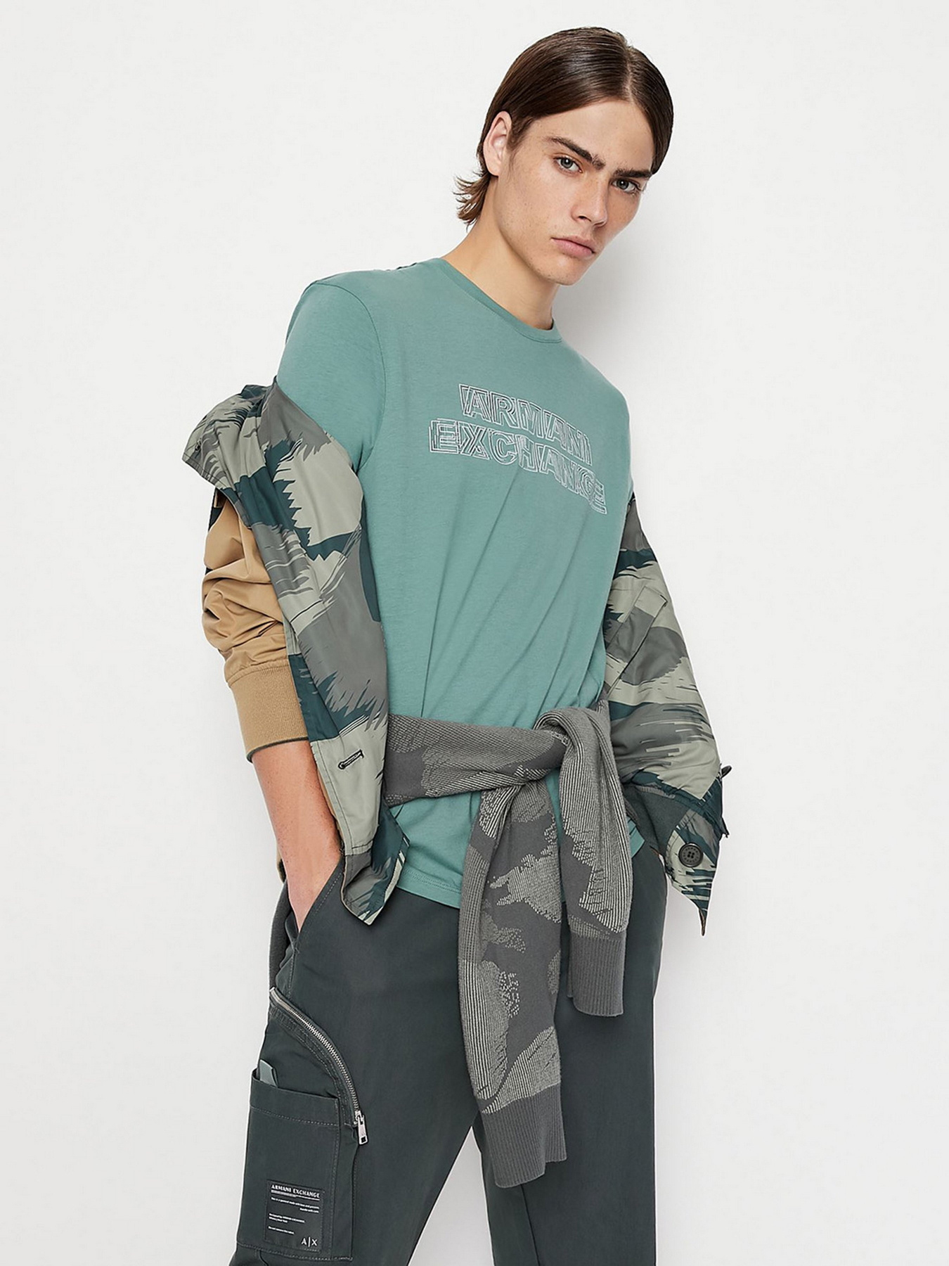 Футболка Armani Exchange модель 3LZTBR-ZJ5LZ-1864 Фото