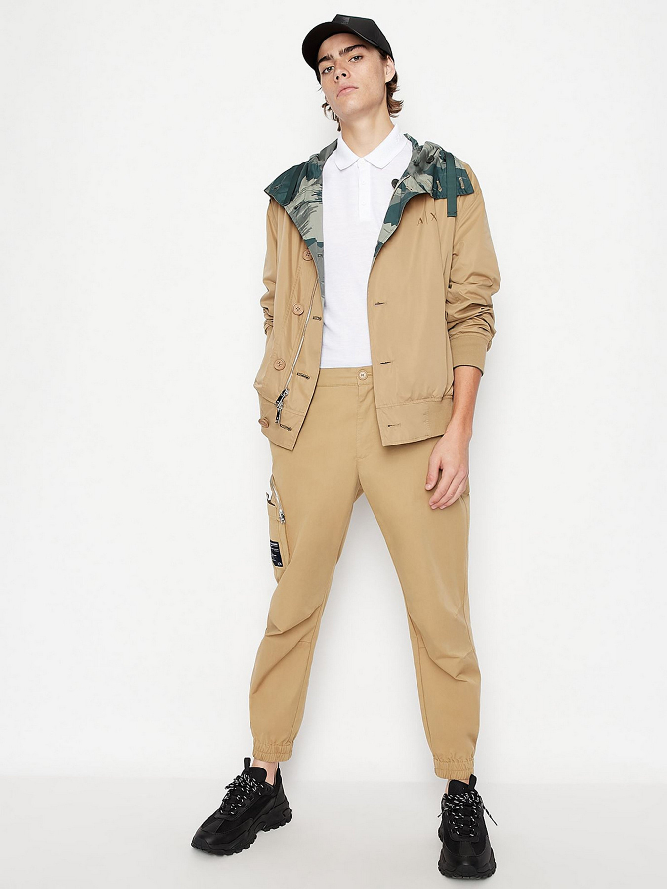 Поло Armani Exchange модель 3LZFAP-ZJ3XZ-1100 Фото