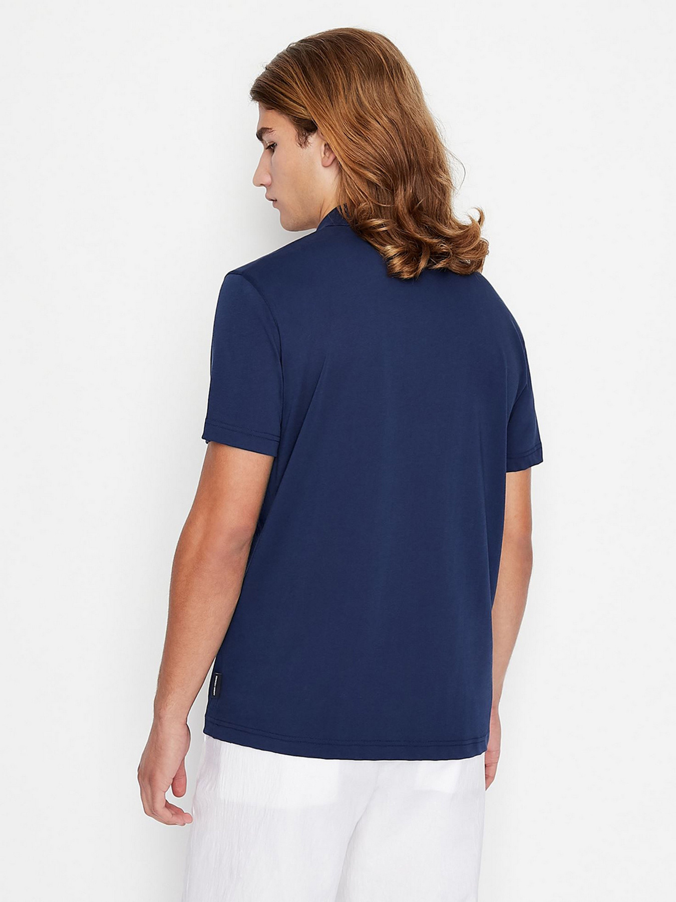 Поло Armani Exchange модель 3LZFBB-ZJ6QZ-15BF Поло Armani Exchange модель 3LZFBB-ZJ6QZ-15BF Фото