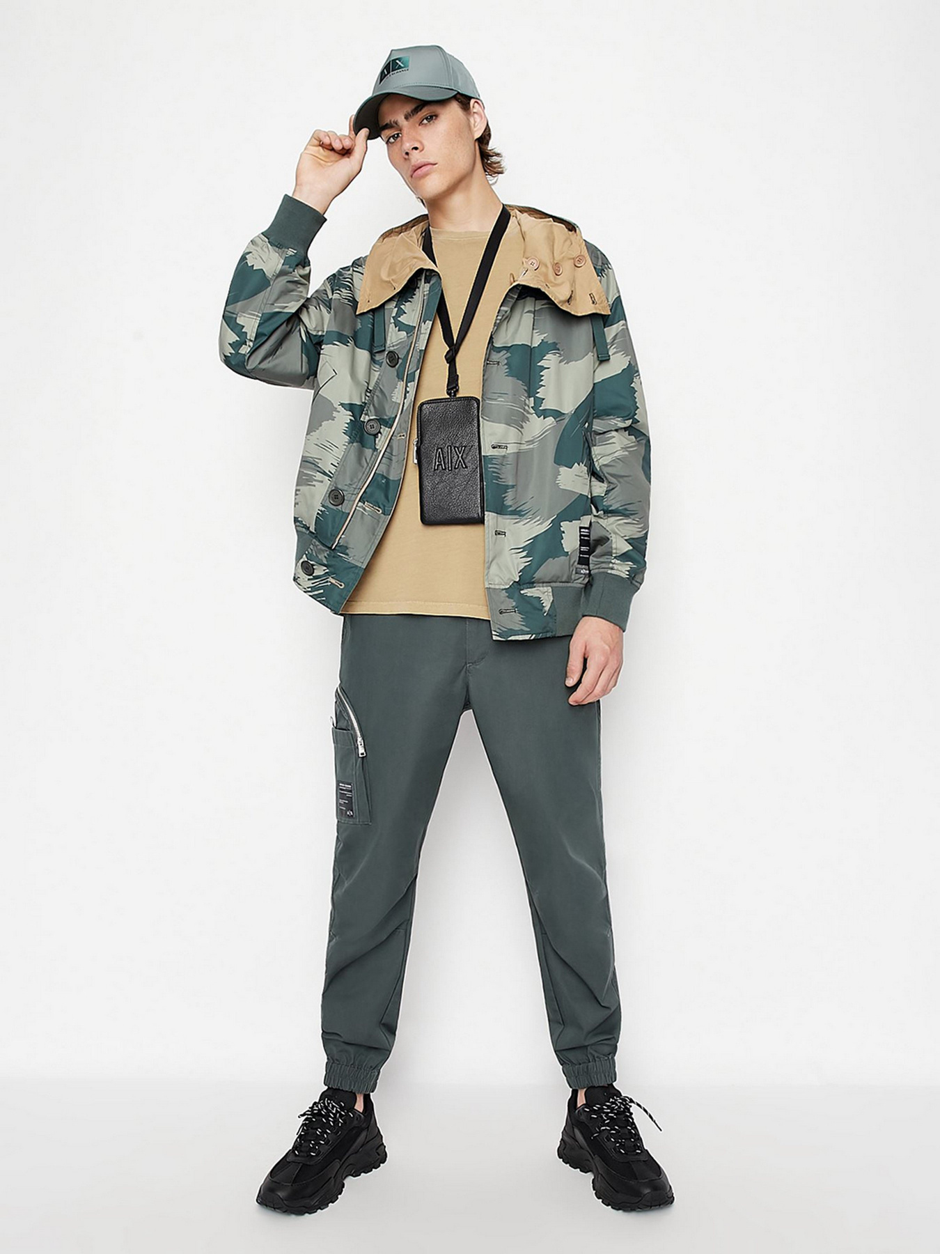 Демисезонная куртка Armani Exchange модель 3LZB01-ZNR9Z-4873 Фото