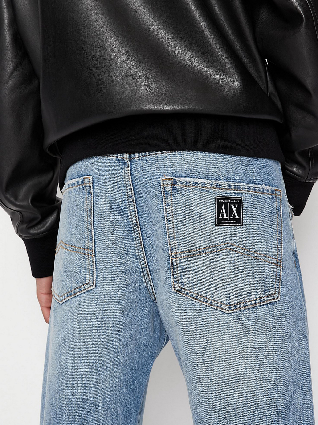 Прямые джинсы Armani Exchange модель 3LZJ24-Z2GUZ-1500 Фото