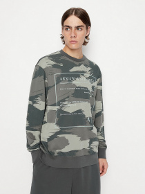 Світшот Armani Exchange модель 3LZMHB-ZJEFZ-25BE Світшот Armani Exchange модель 3LZMHB-ZJEFZ-25BE Фото