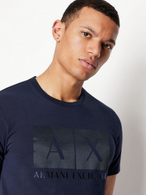 Футболка Armani Exchange модель 3LZTHB-ZJH4Z-15BA Фото