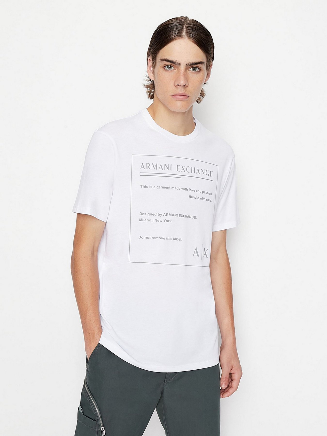 Футболка Armani Exchange модель 3LZTHD-ZJH4Z-1100 Фото