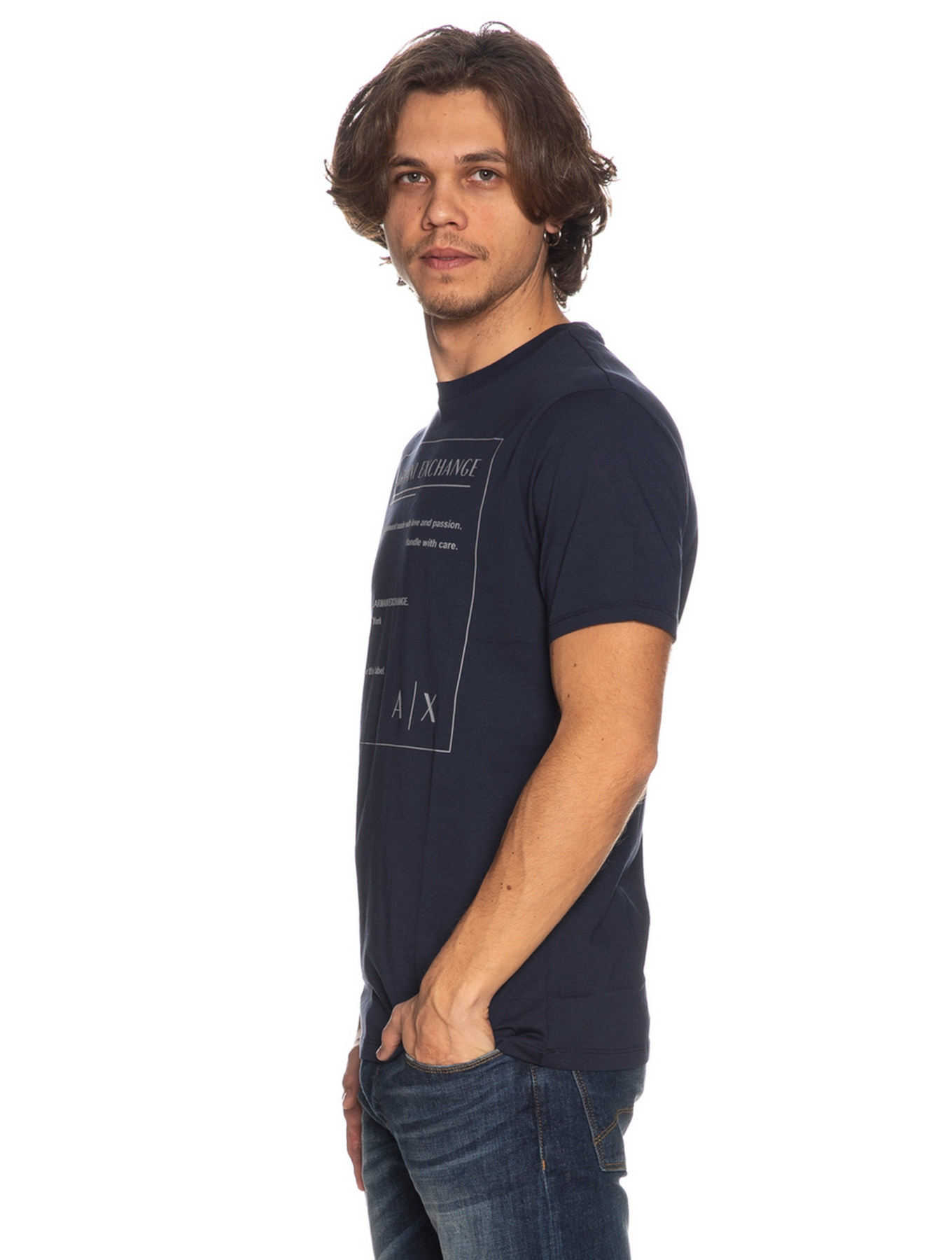 Футболка Armani Exchange модель 3LZTHD-ZJH4Z-15BA Фото