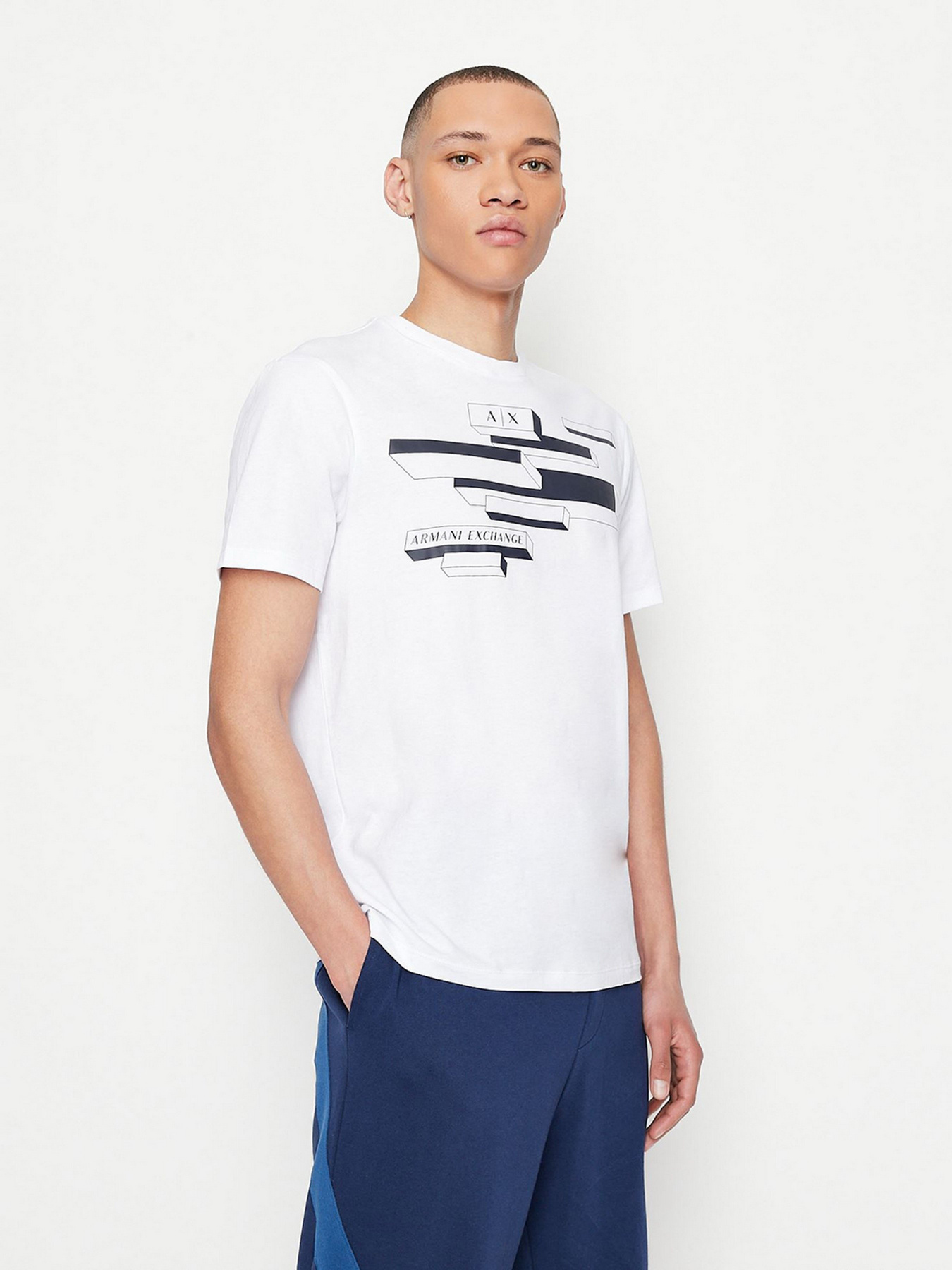 Футболки и поло Armani Exchange модель 3LZTHN-ZJH4Z-1100 Фото