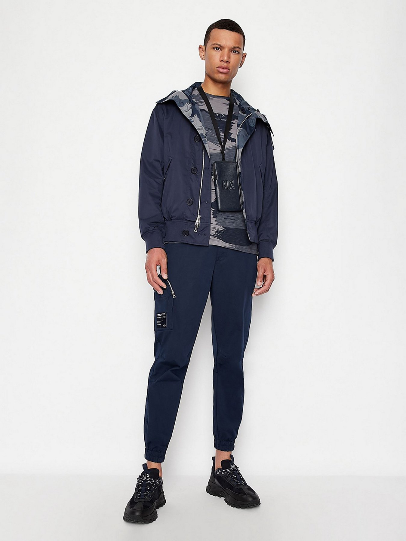 Футболка Armani Exchange модель 3LZTHP-ZJ7DZ-55HN Футболка Armani Exchange модель 3LZTHP-ZJ7DZ-55HN Фото