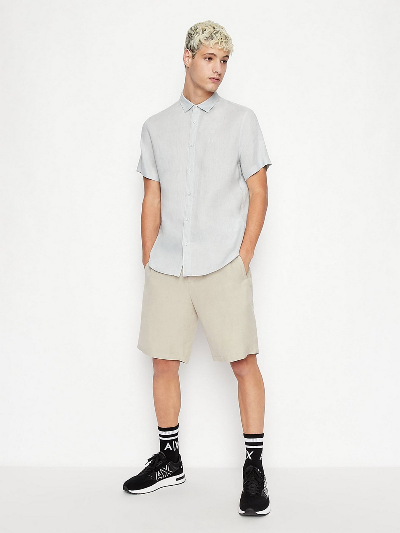 Рубашка повседневная Armani Exchange модель 8NZC67-ZNCFZ-1910 Фото