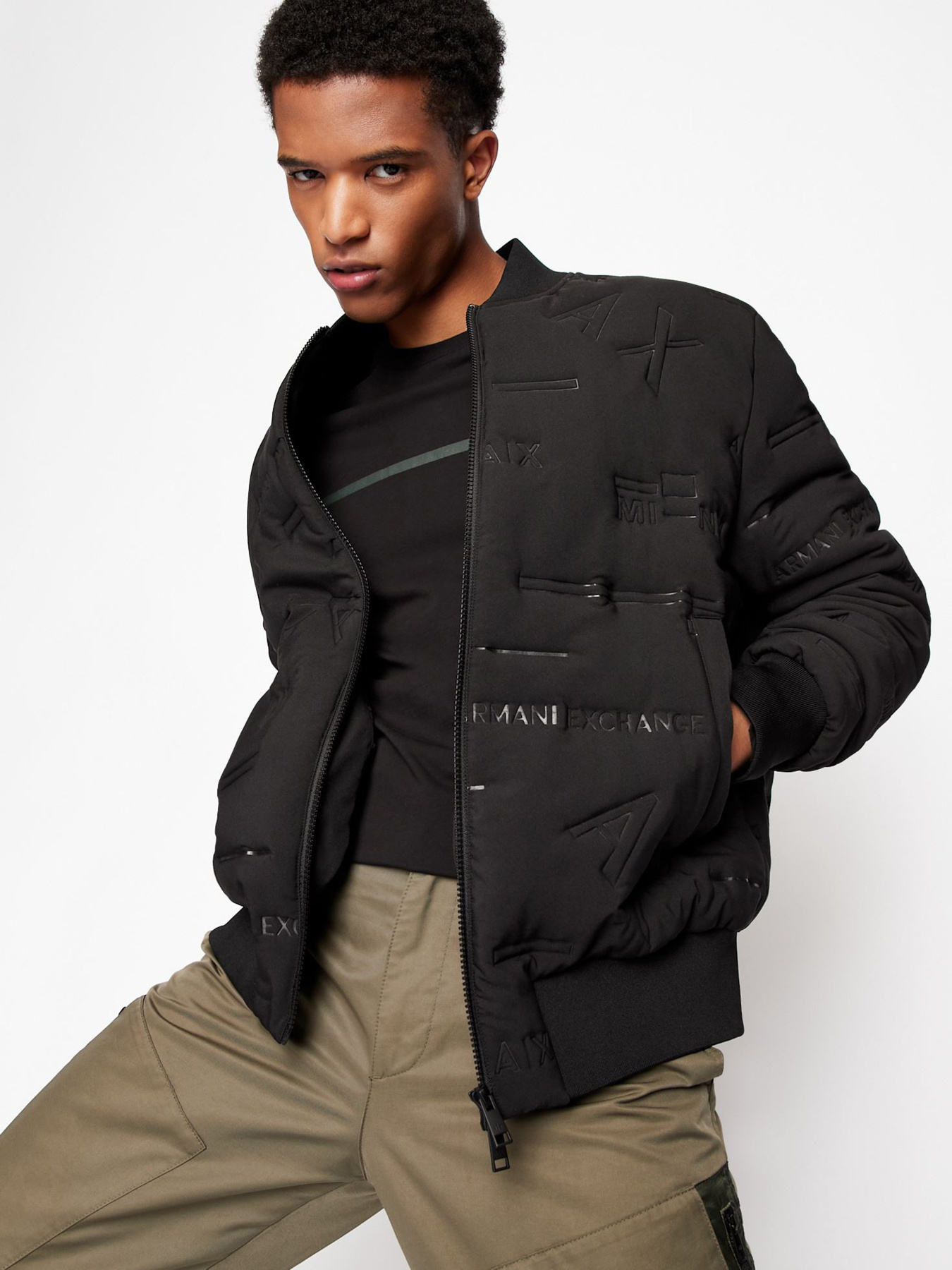 Бомбер Armani Exchange модель 6LZB04-ZNUDZ-22BA Фото