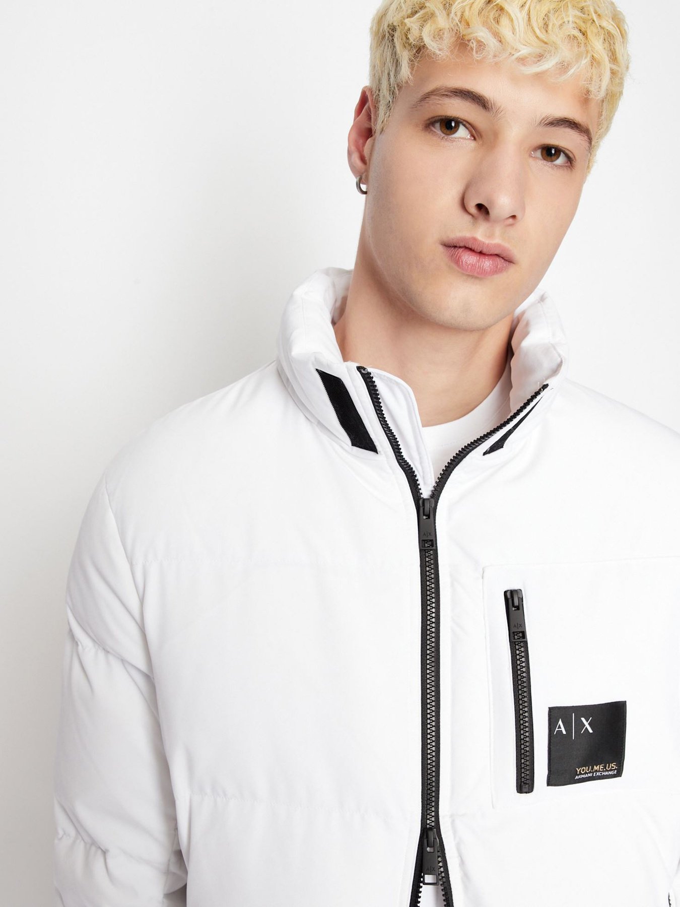 Пуховик Armani Exchange You.me.us. модель 6LZB12-ZNICZ-1100 Фото