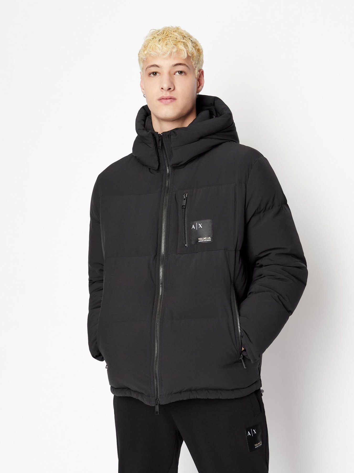 Пуховик Armani Exchange You.me.us. модель 6LZB12-ZNICZ-1200 Фото