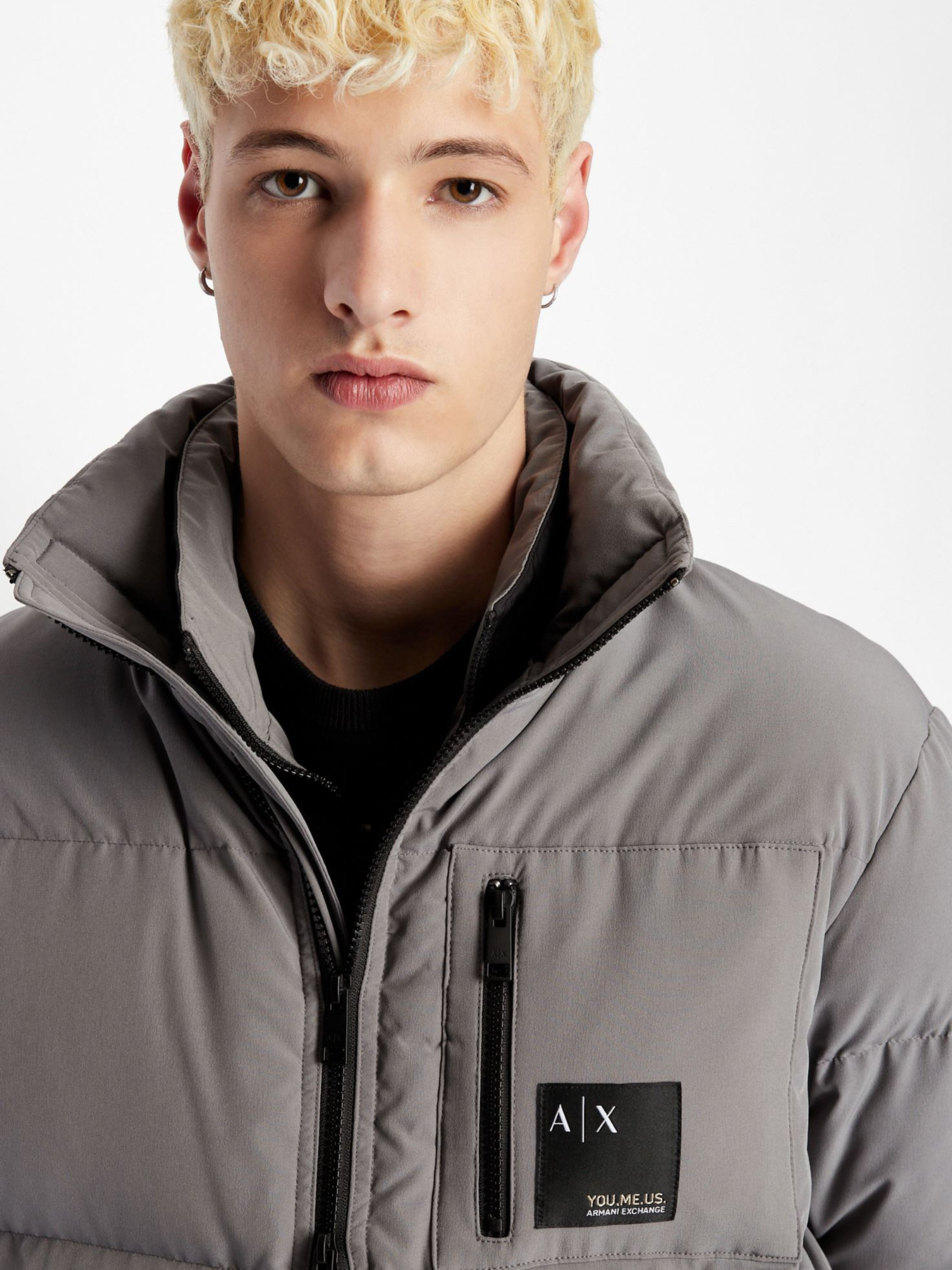 Пуховик Armani Exchange You.me.us. модель 6LZB12-ZNICZ-1925 Фото