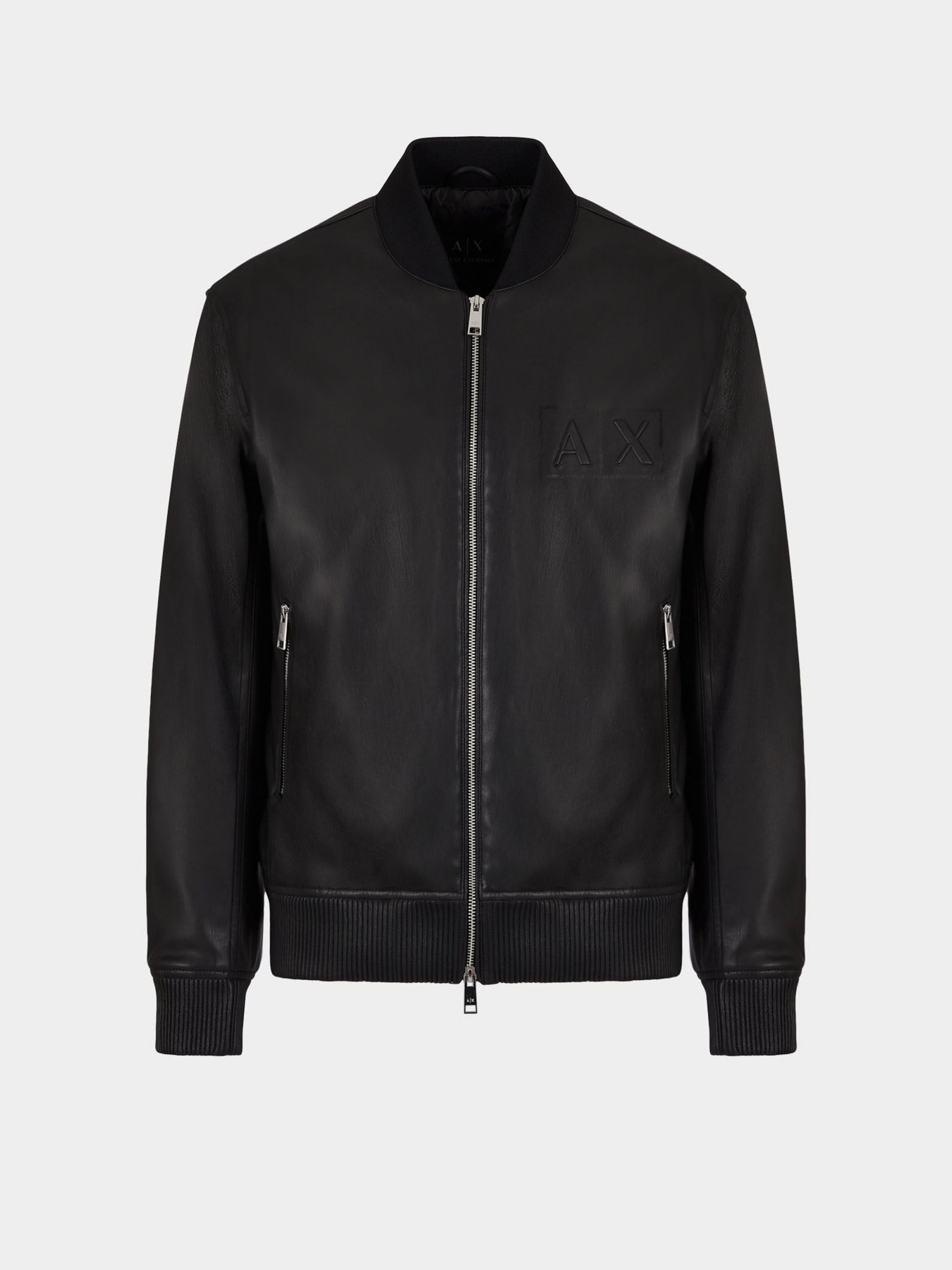 Шкіряна куртка Armani Exchange модель 6LZB16-ZE1CZ-1200 Фото