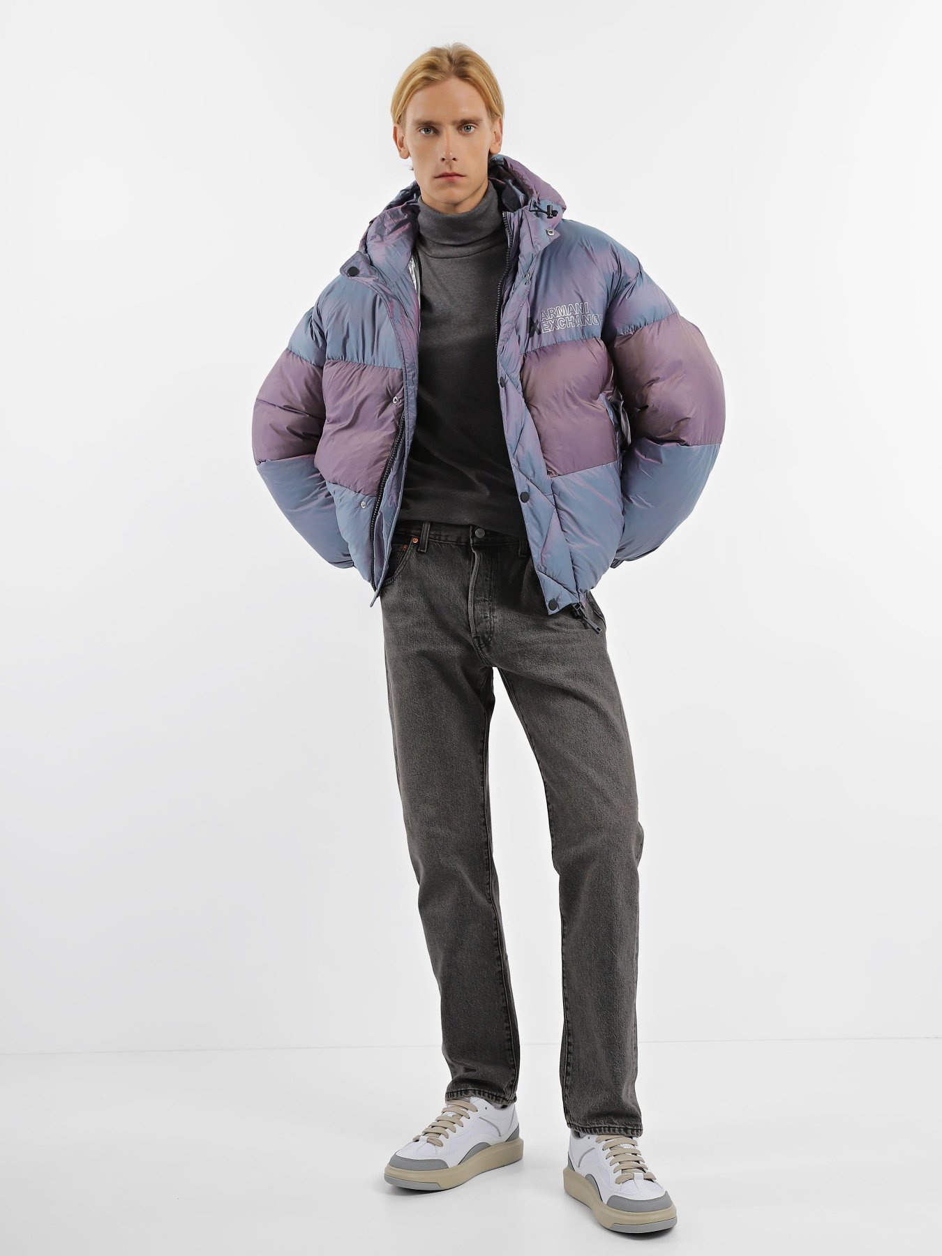 Зимняя куртка Armani Exchange модель 6LZB48-ZNUXZ-4884 Фото