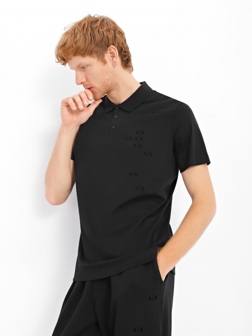 Поло Armani Exchange модель 6LZFAS-ZJ3VZ-1200 Фото