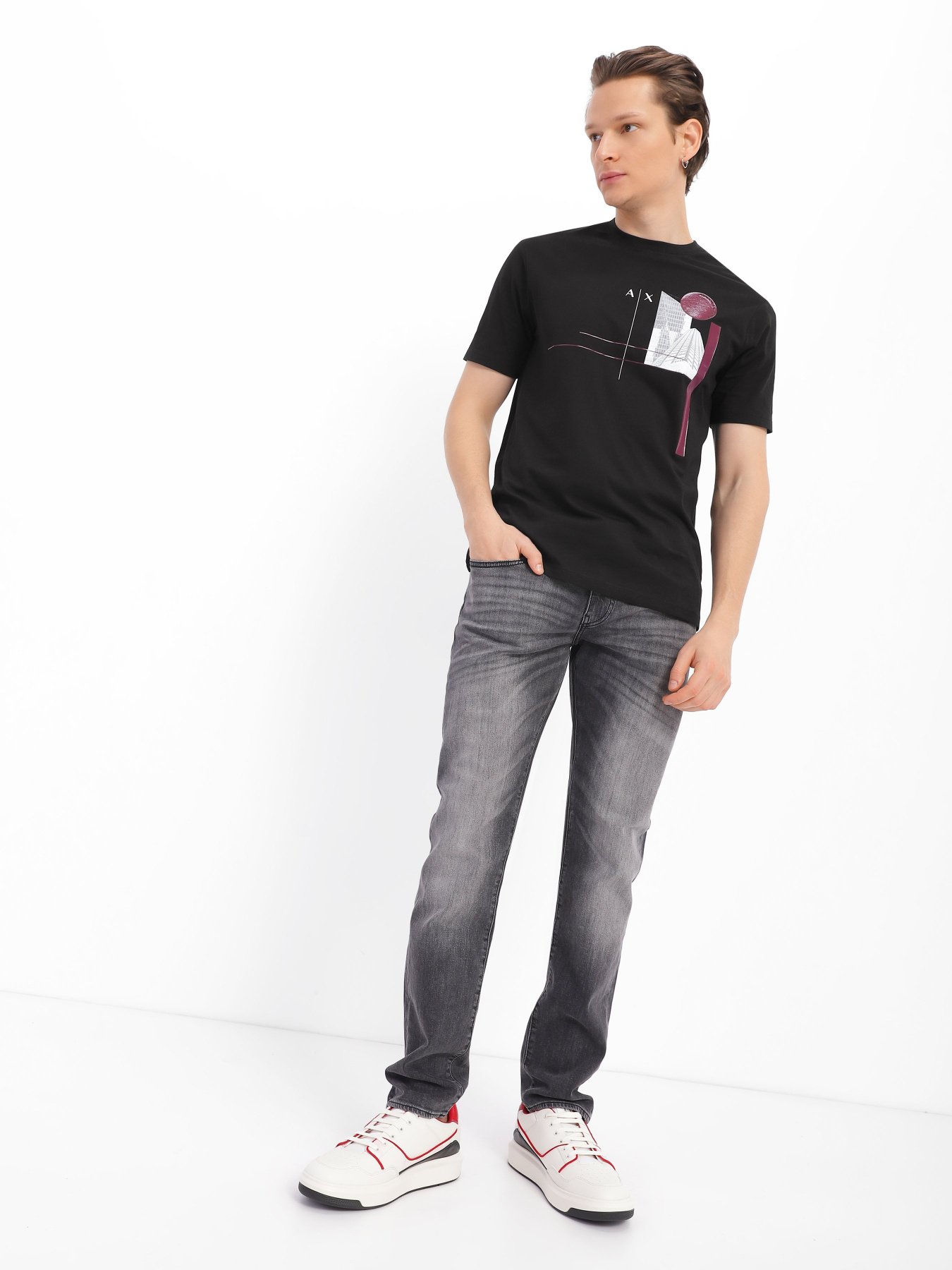 Прямые джинсы Armani Exchange J13 модель 6LZJ13-Z1VTZ-0903 Фото