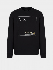 Свитшот Armani Exchange You.me.us. модель 6LZMAY-ZJFAZ-1200 Фото