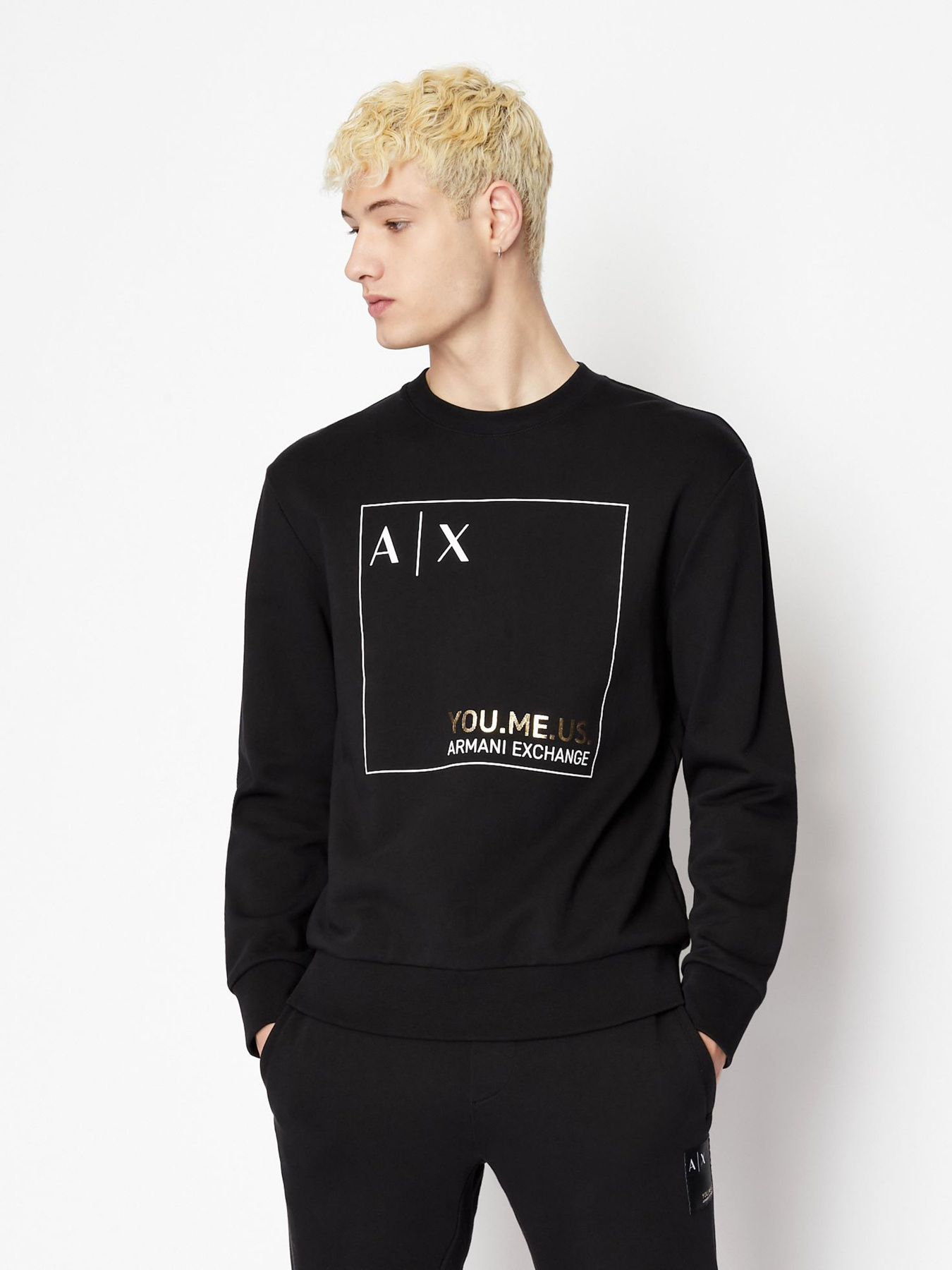 Свитшот Armani Exchange You.me.us. модель 6LZMAY-ZJFAZ-1200 Свитшот Armani Exchange You.me.us. модель 6LZMAY-ZJFAZ-1200 Фото