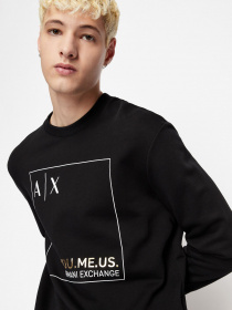 Свитшот Armani Exchange You.me.us. модель 6LZMAY-ZJFAZ-1200 Свитшот Armani Exchange You.me.us. модель 6LZMAY-ZJFAZ-1200 Фото