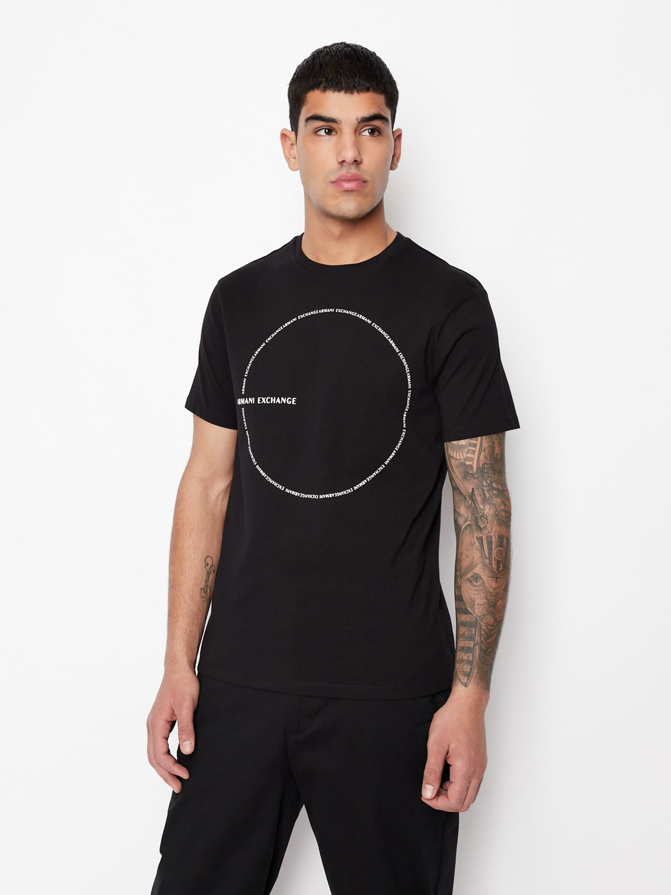 Футболка Armani Exchange модель 6LZTAC-ZJGCZ-1200 Фото