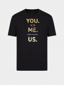 Футболка Armani Exchange YOU.ME.US. модель 6LZTAX-ZJFCZ-1200 Фото