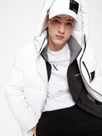 Футболка Armani Exchange YOU.ME.US. модель 6LZTAY-ZJFCZ-1100 Фото