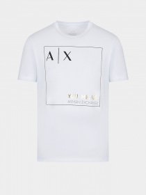 Футболка Armani Exchange YOU.ME.US. модель 6LZTAY-ZJFCZ-1100 Фото