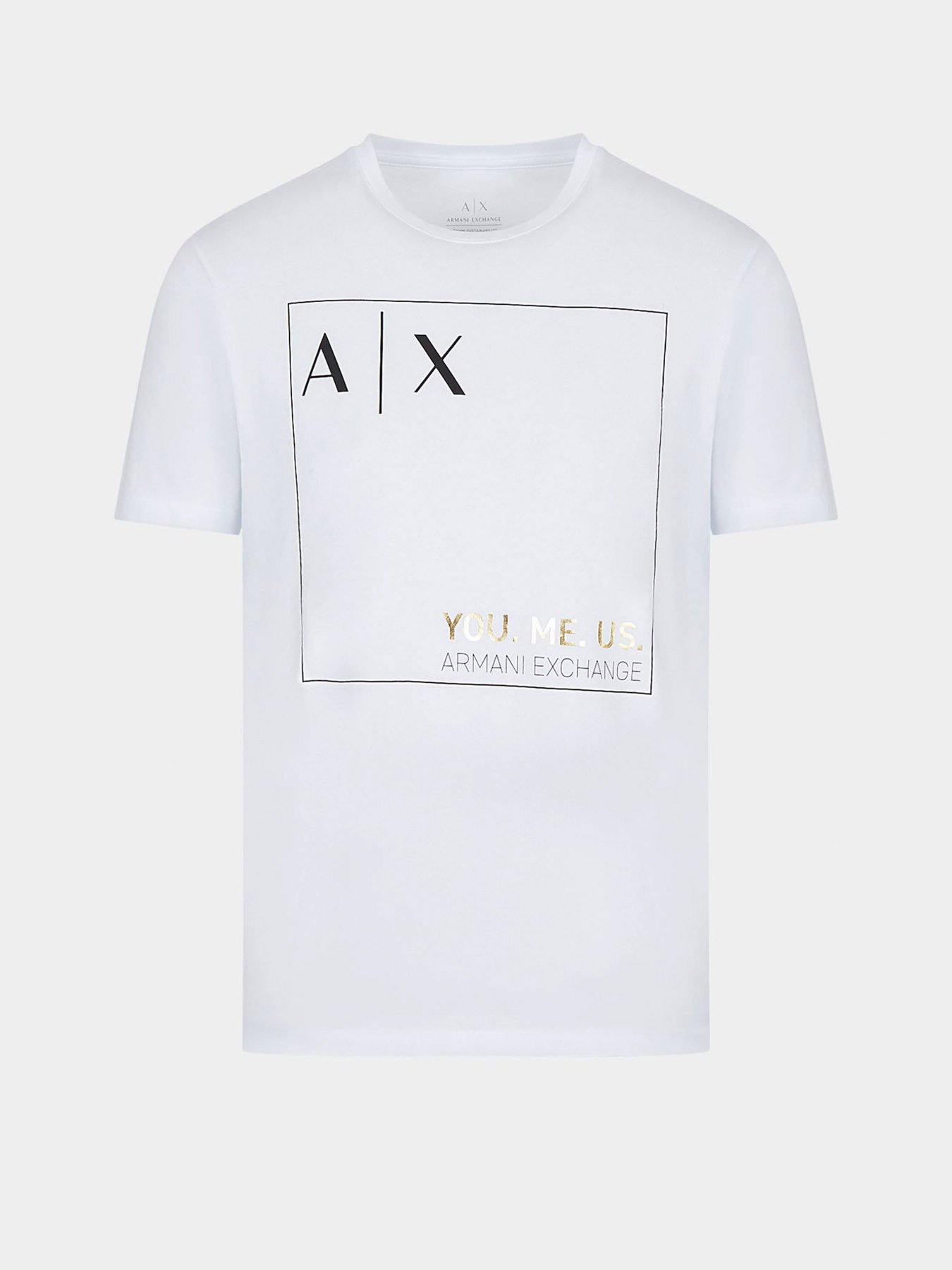 Футболка Armani Exchange YOU.ME.US. модель 6LZTAY-ZJFCZ-1100 Футболка Armani Exchange YOU.ME.US. модель 6LZTAY-ZJFCZ-1100 Фото