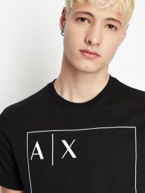 Футболка Armani Exchange YOU.ME.US. модель 6LZTAY-ZJFCZ-1200 Фото