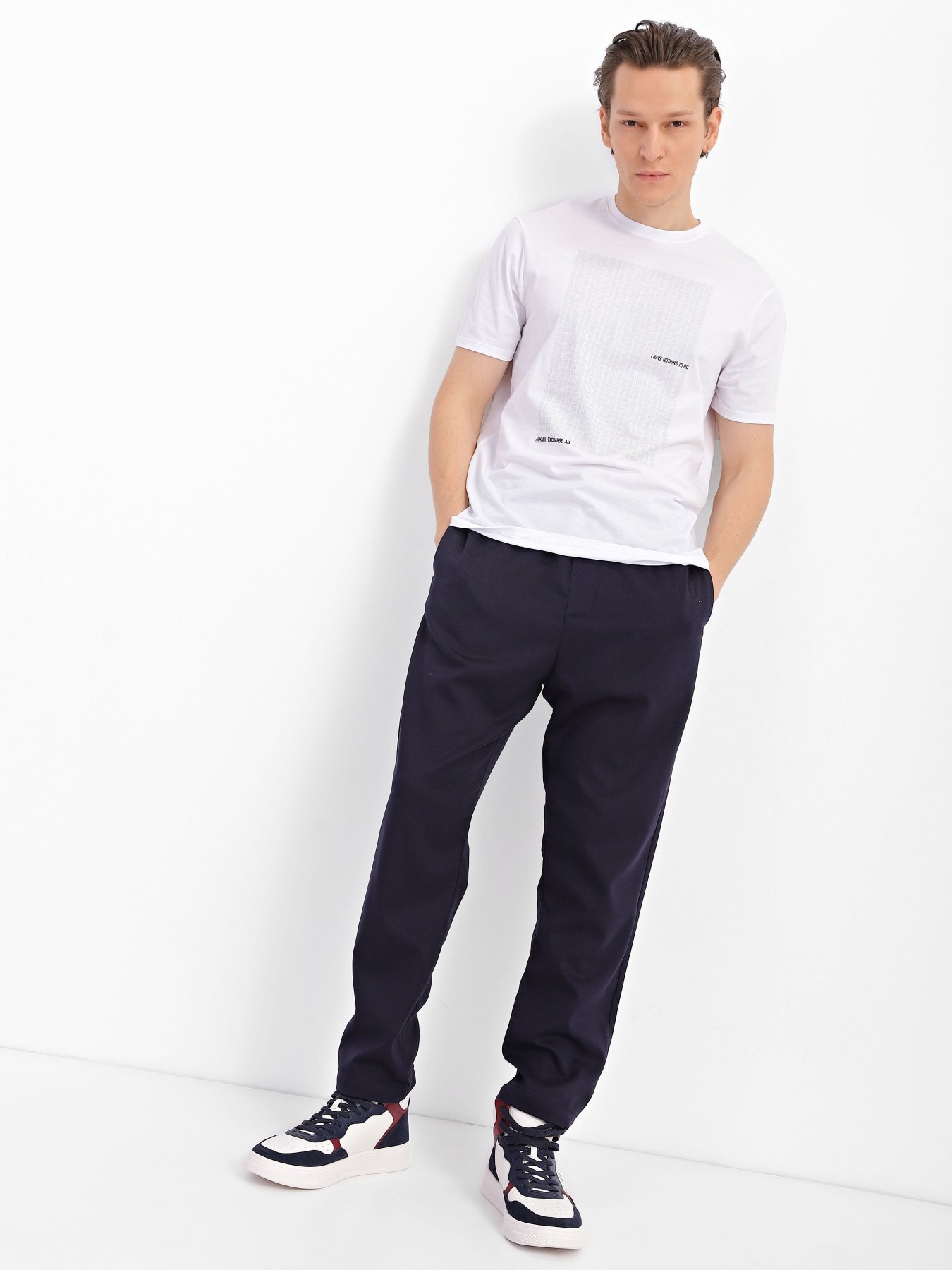 Футболка Armani Exchange модель 6LZTBR-ZJA5Z-1100 Футболка Armani Exchange модель 6LZTBR-ZJA5Z-1100 Фото