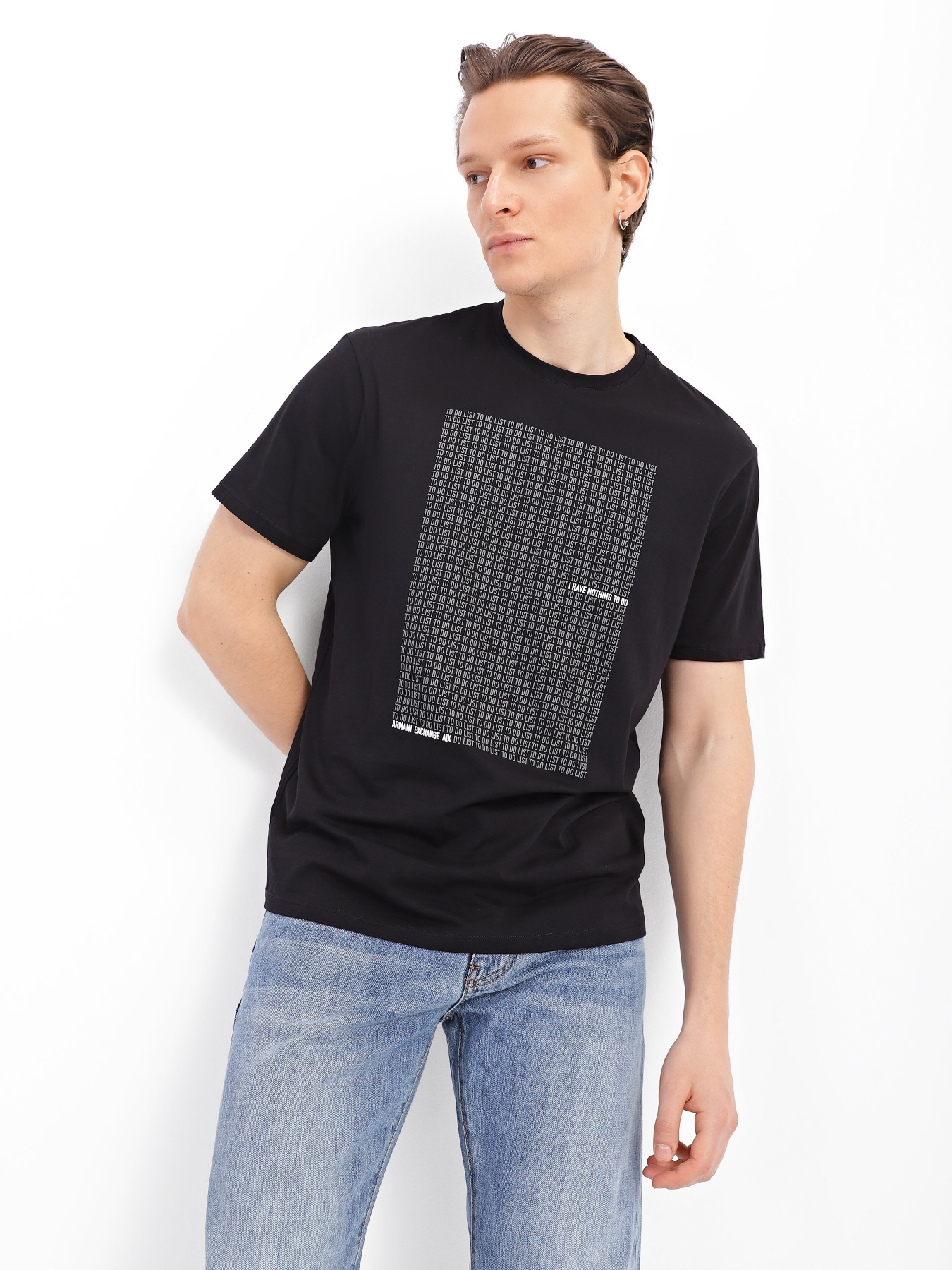 Футболка Armani Exchange модель 6LZTBR-ZJA5Z-1200 Фото