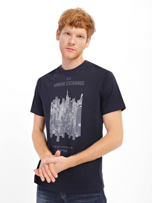 Футболка Armani Exchange модель 6LZTFG-ZJBVZ-1510 Фото