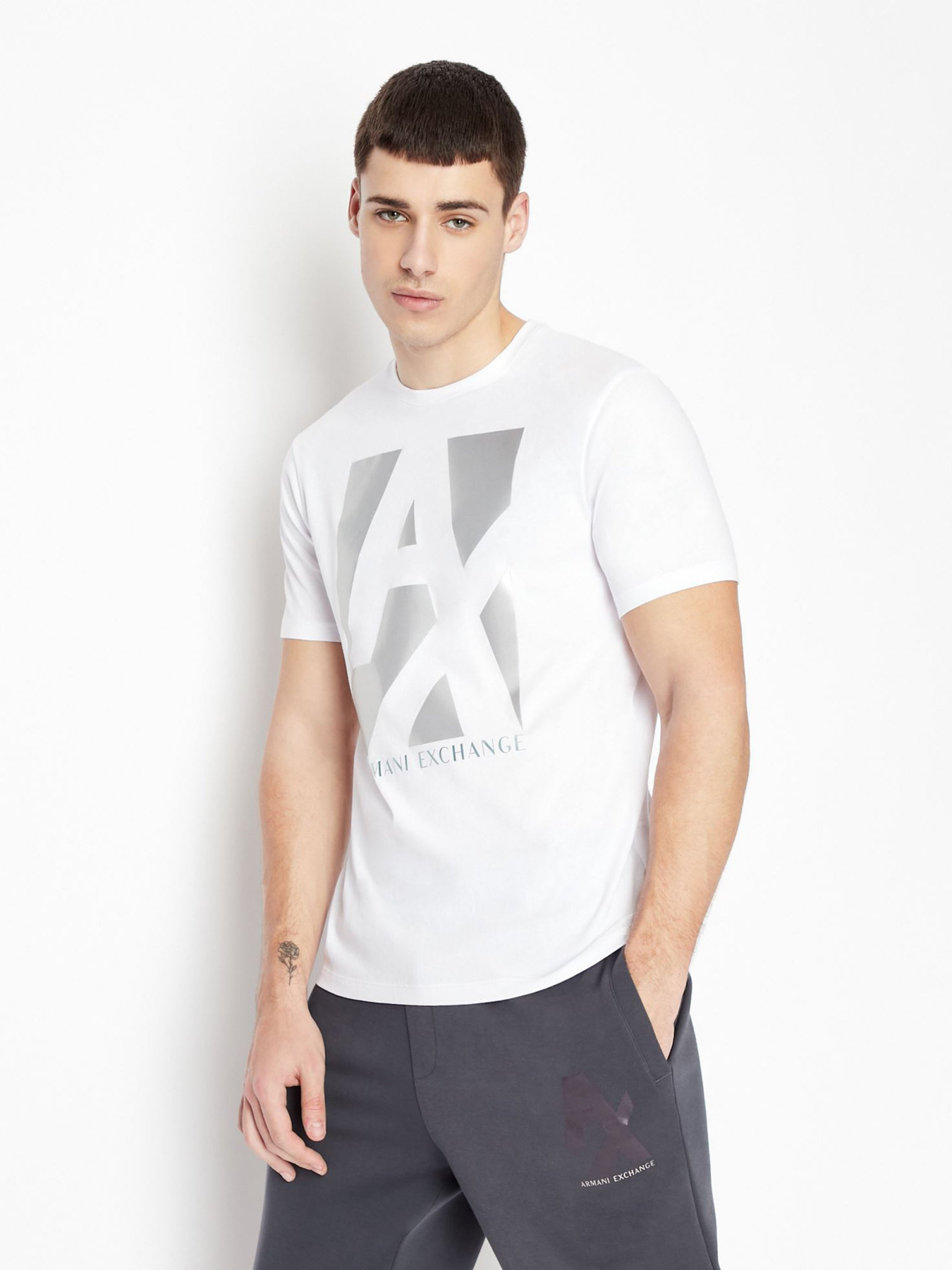 Футболка Armani Exchange модель 6LZTHA-ZJ8EZ-1100 Фото