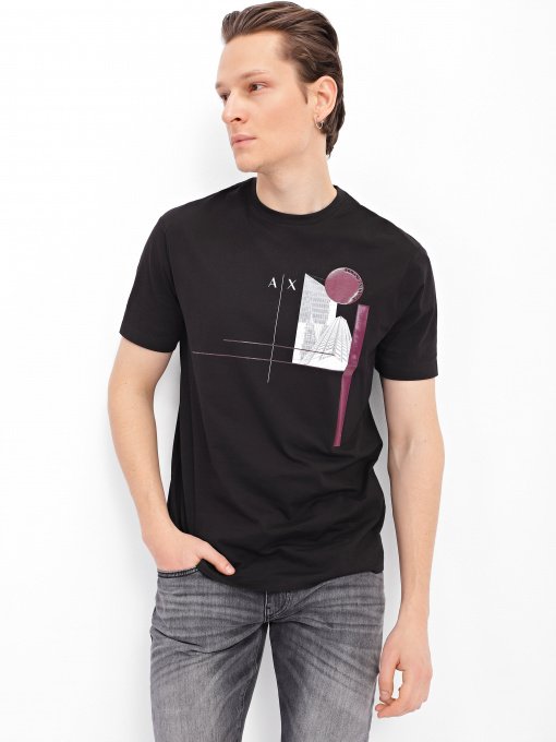 Футболка Armani Exchange модель 6LZTHJ-ZJBVZ-1200 Фото