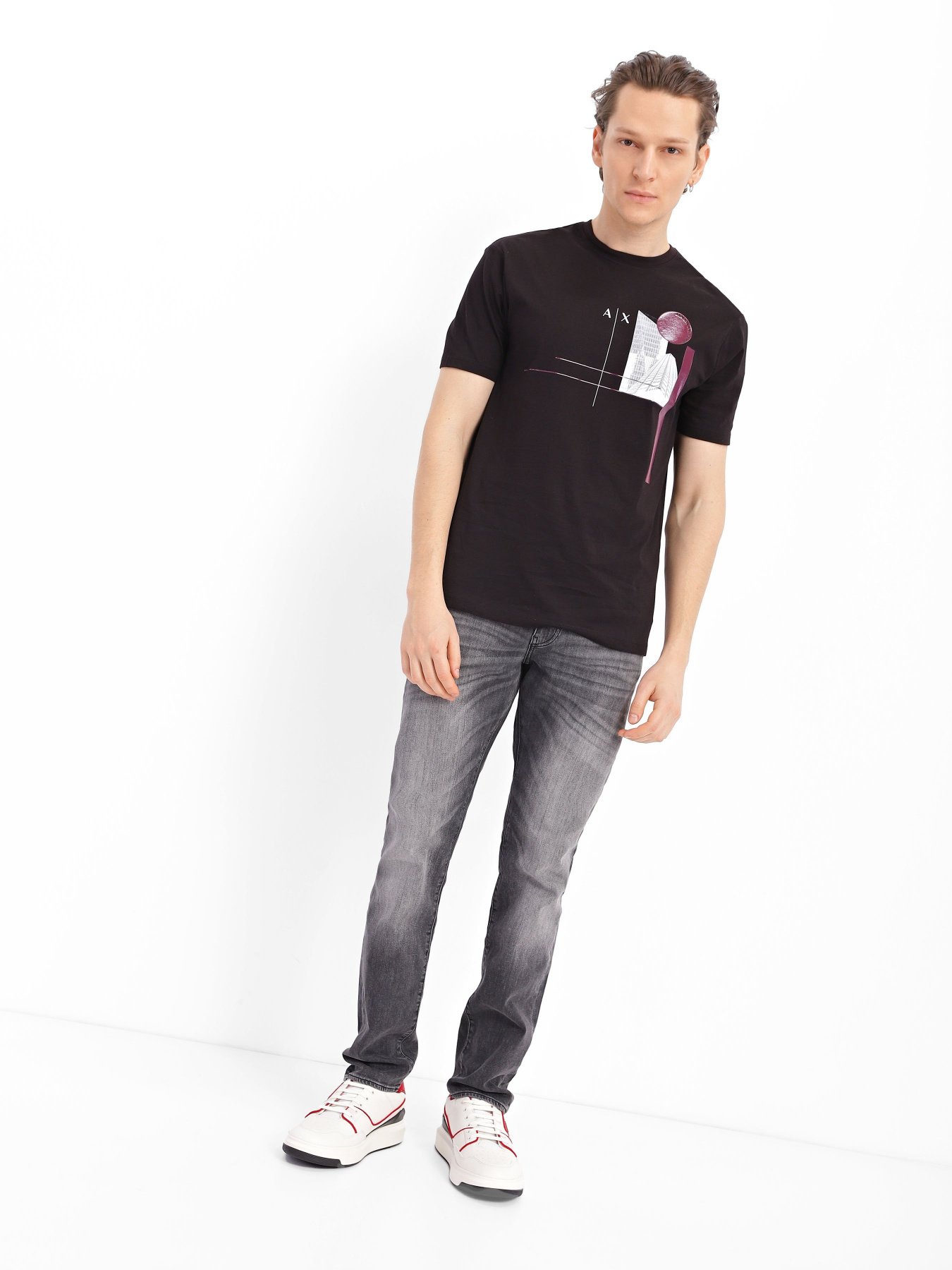 Футболка Armani Exchange модель 6LZTHJ-ZJBVZ-1200 Фото