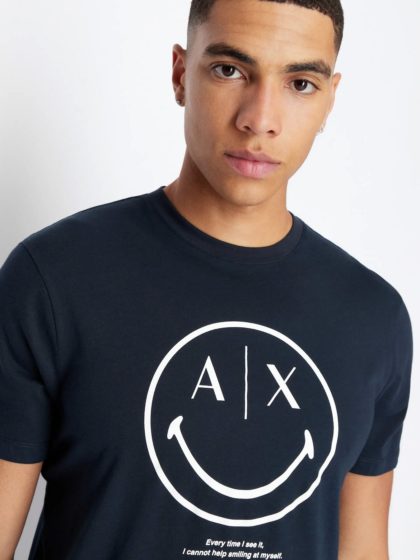 Футболка Armani Exchange Smile модель 6LZTJS-ZJ8EZ-1510 Футболка Armani Exchange Smile модель 6LZTJS-ZJ8EZ-1510 Фото