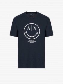 Футболка Armani Exchange Smile модель 6LZTJS-ZJ8EZ-1510 Футболка Armani Exchange Smile модель 6LZTJS-ZJ8EZ-1510 Фото