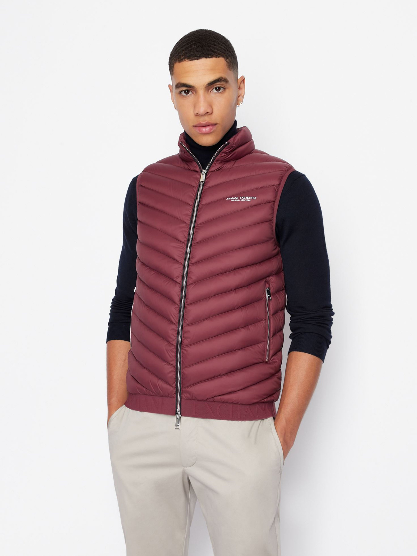 Жилет с утеплителем Armani Exchange модель 8NZQ52-ZNW3Z-4442 Фото