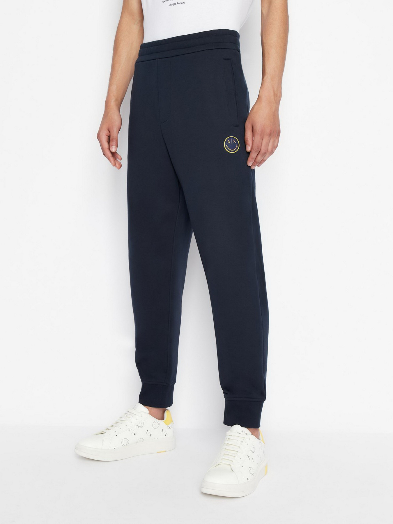 Штаны спортивные Armani Exchange SMILEYWORLD® модель 6LZPJC-ZJ6HZ-1510 Фото